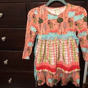 Matilda Jane Size 8 Apron Dress
